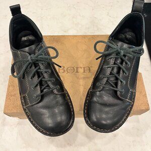 Born Black Lace-up comfort shoe